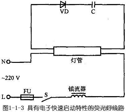 日光燈接法|家用日光燈線路圖 與 原理詳解（全）